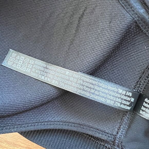 Victoria Sport Knockout Victoria's Secret Front Close Sports Bra 32D Black Print - Picture 8 of 11